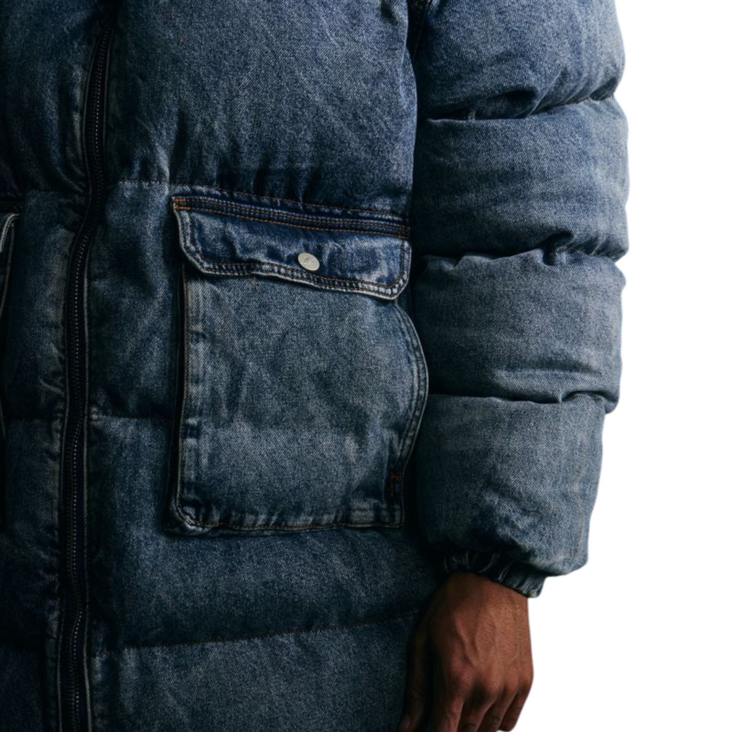 Denim Parka