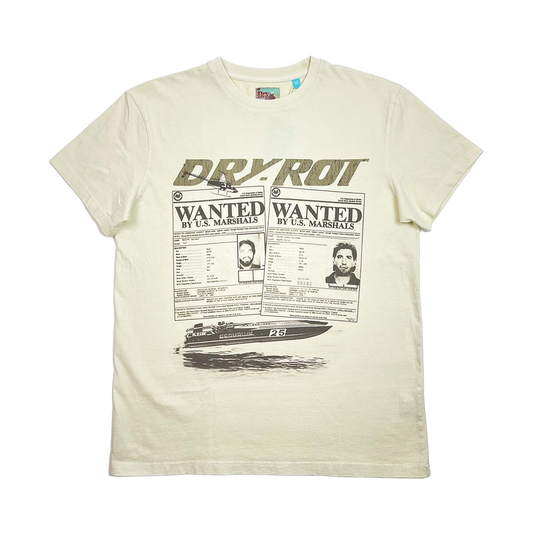 Dry Rot Wanted Tee (Cream)