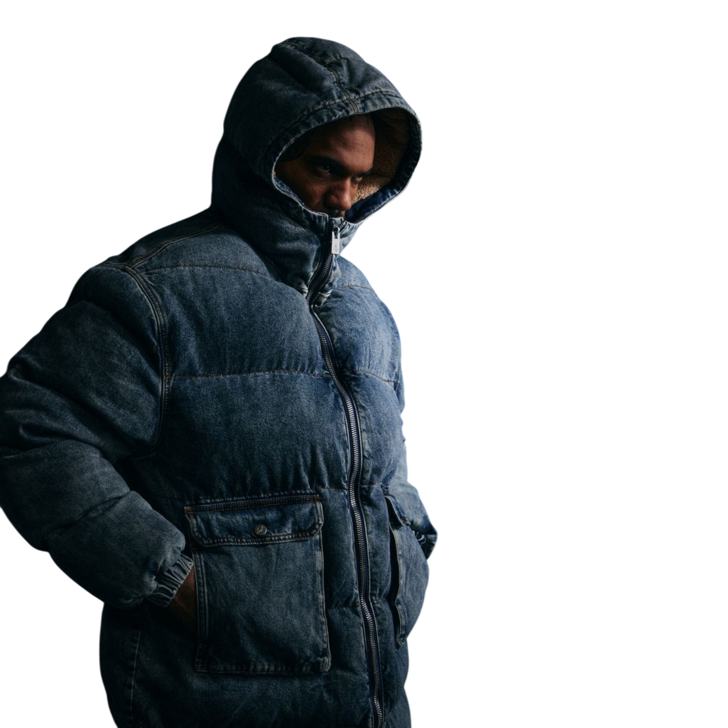 Denim Parka