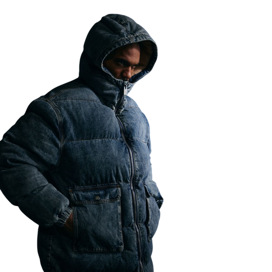 Denim Parka