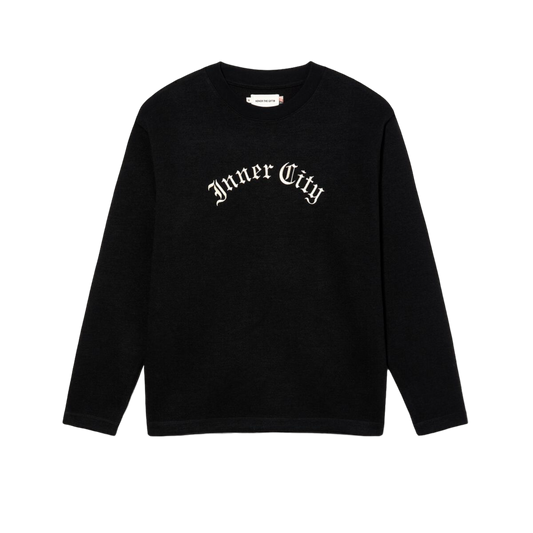 Inner City L/S T-Shirt - Black